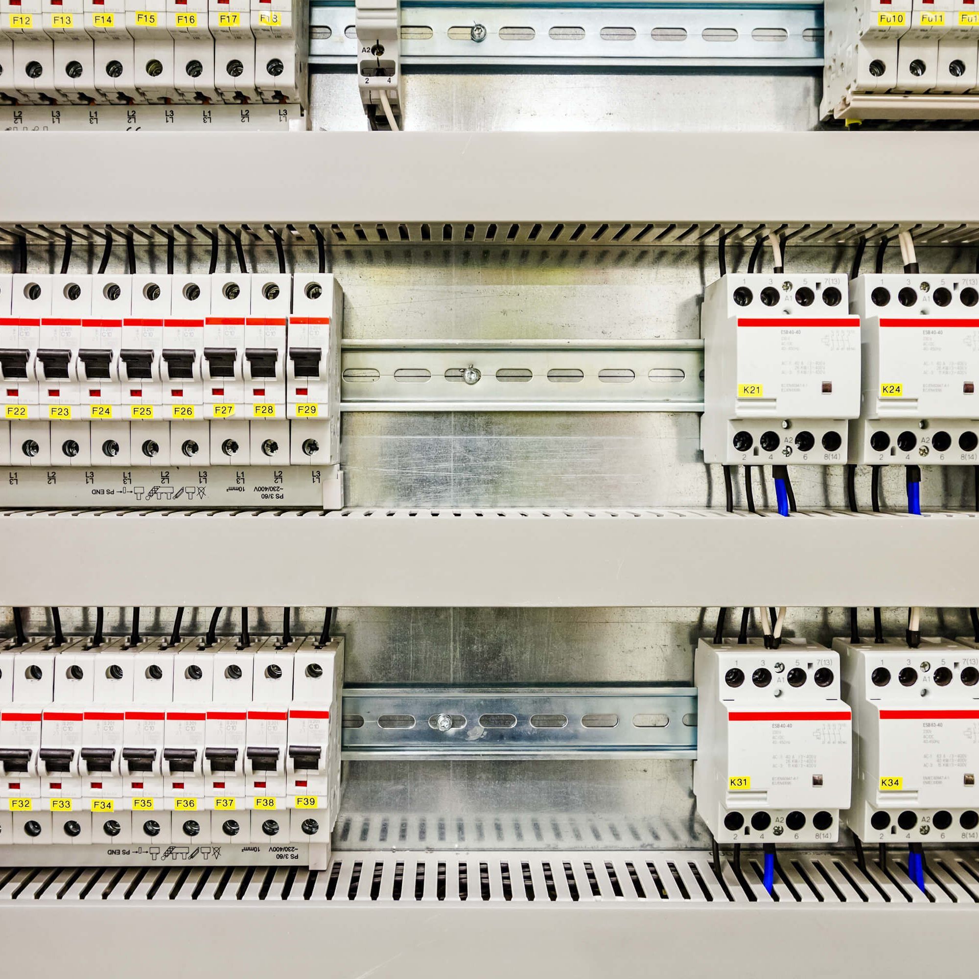 Stock Photo Zrenjanin Vojvodina Serbia September Automatic Fuse Electrical Connector In Power